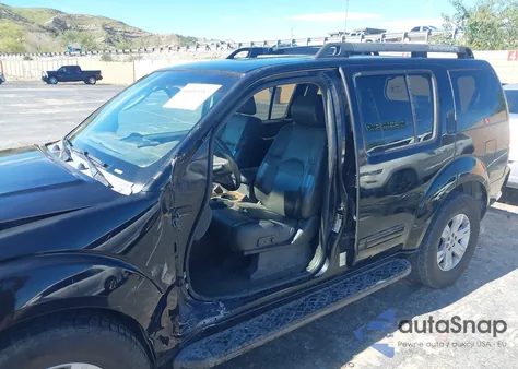 2006 Nissan Pathfinder Le из США, поврежденный, VIN 5N1AR18U76C613873